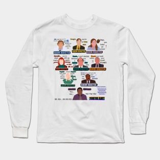 The Office Boom Roasted Scene Long Sleeve T-Shirt